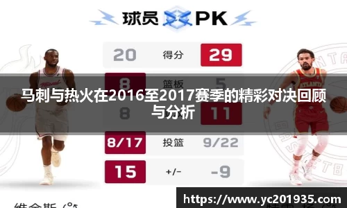 马刺与热火在2016至2017赛季的精彩对决回顾与分析